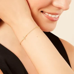 Histoire d'Or Bracelet Wiem Argent Doré Best