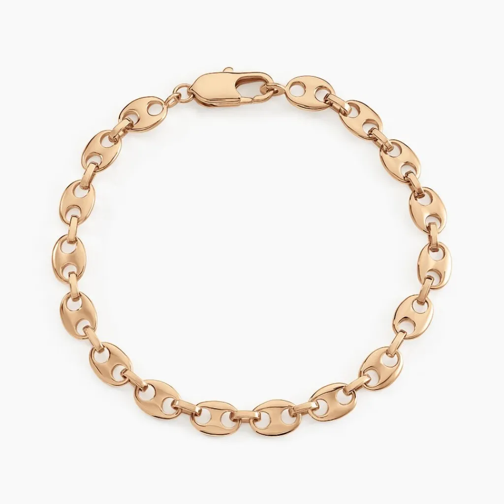 Histoire d'Or Bracelet William Plaqué Or Jaune Discount