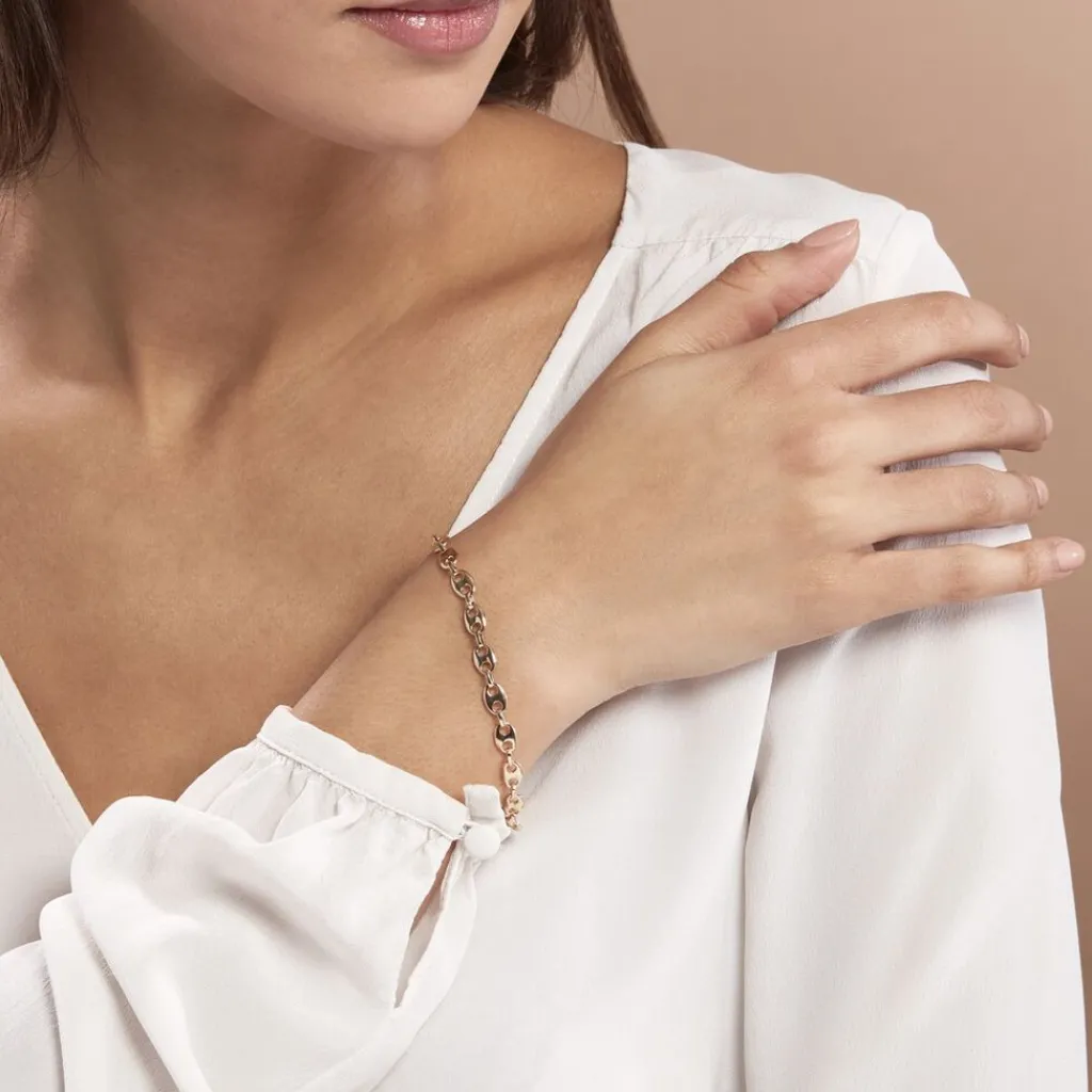 Histoire d'Or Bracelet William Plaqué Or Jaune Discount