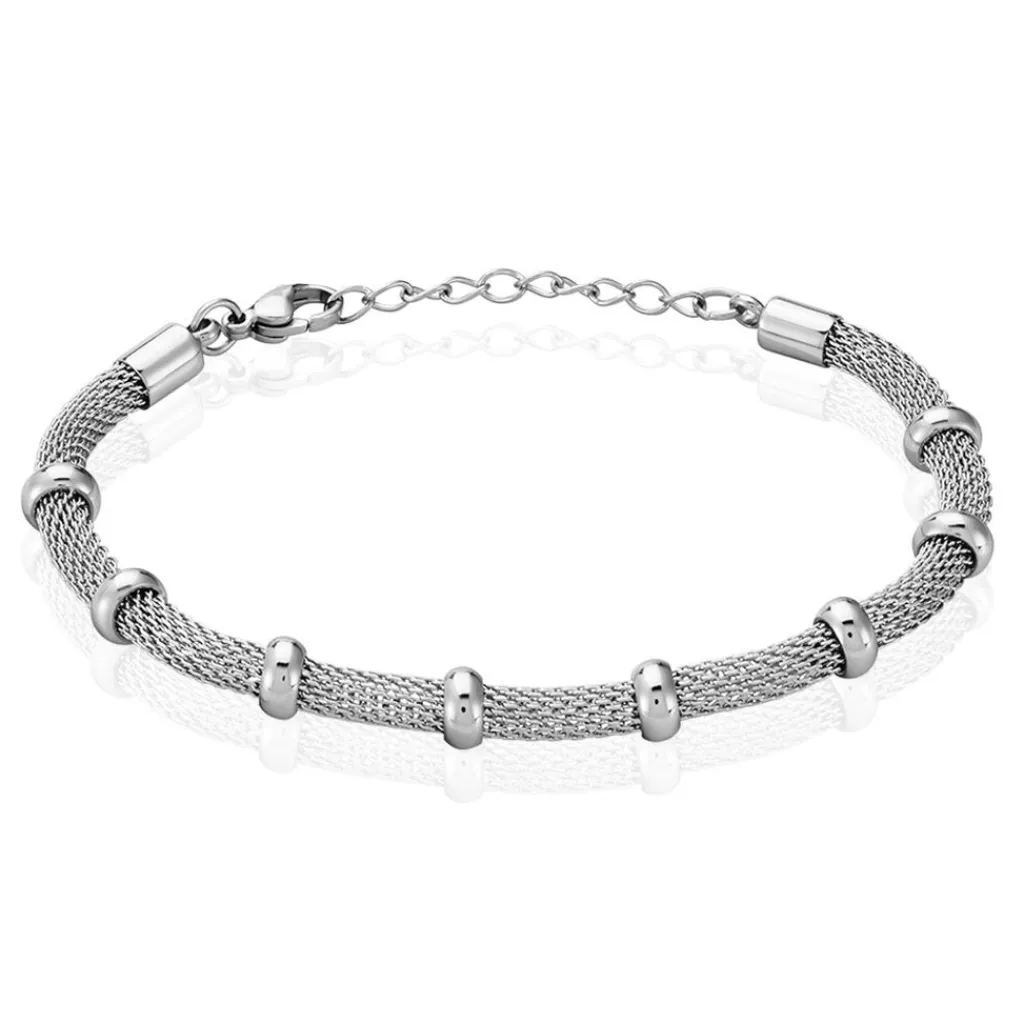 Histoire d'Or Bracelet Xara Acier Blanc