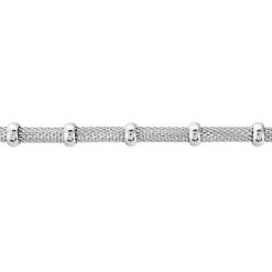 Histoire d'Or Bracelet Xara Acier Blanc