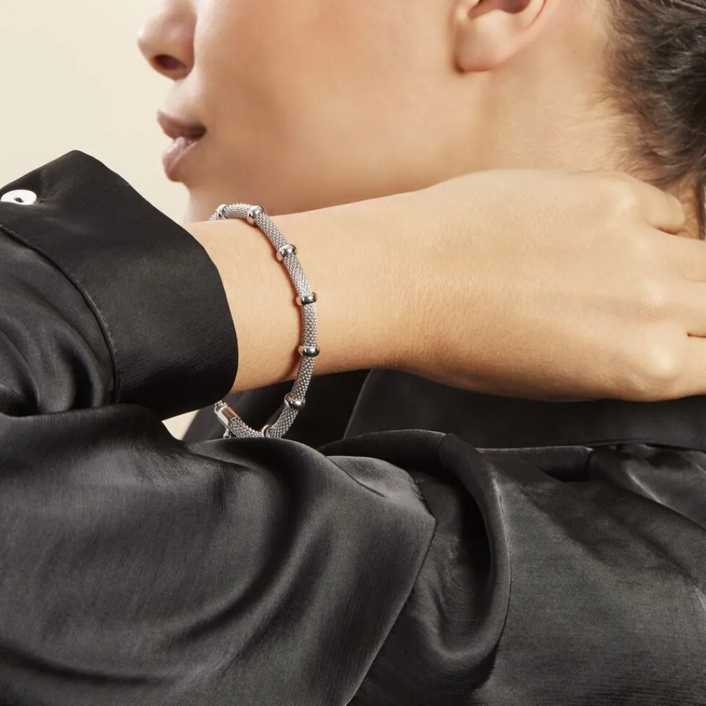 Histoire d'Or Bracelet Xara Acier Blanc