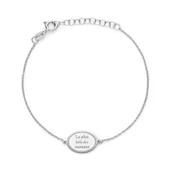 Histoire d'Or Bracelet Yahya Argent Blanc Online