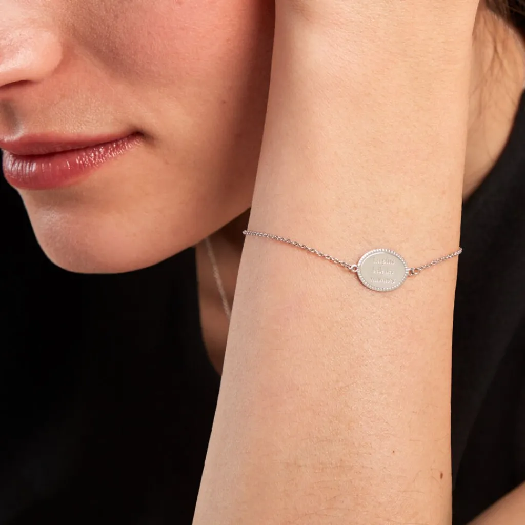 Histoire d'Or Bracelet Yahya Argent Blanc Online