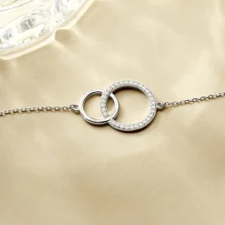 Histoire d'Or Bracelet Yalaz Argent Blanc Oxyde De Zirconium Outlet