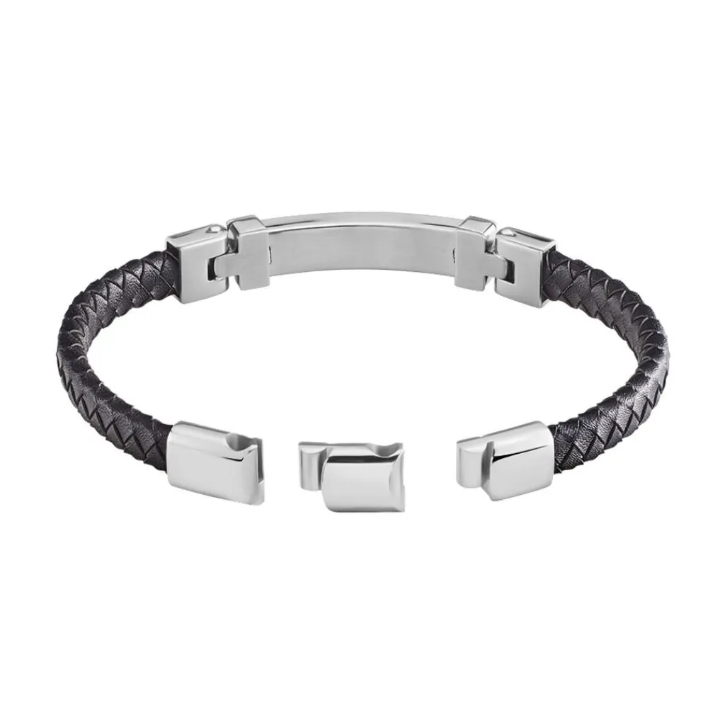 Histoire d'Or Bracelet Yannick Acier Blanc Sale