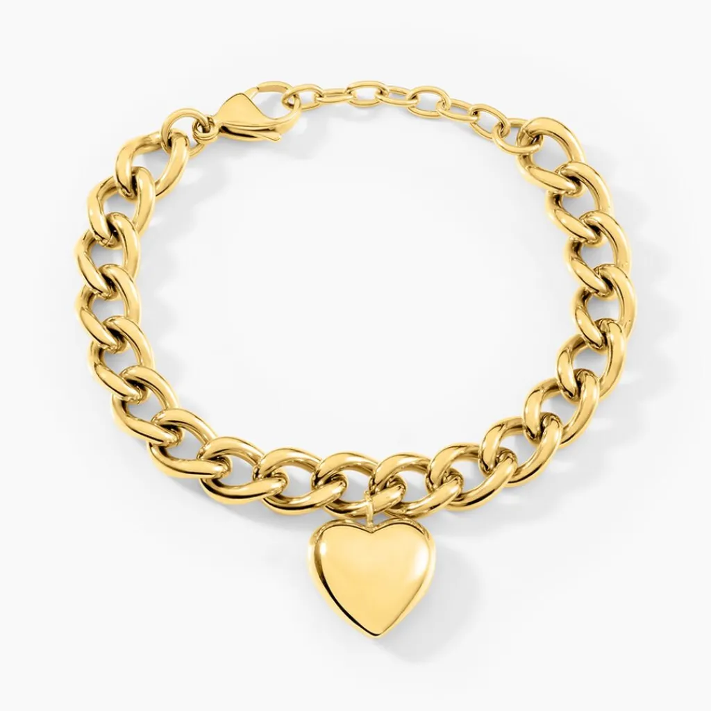 Histoire d'Or Bracelet Yoannie Acier Jaune Outlet