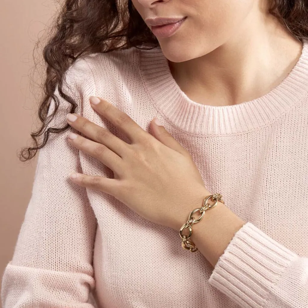 Histoire d'Or Bracelet Yupiti Acier Jaune acier doré Best