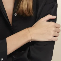 Histoire d'Or Bracelet Ziha Plaqué Or Jaune Oxyde De Zirconium Discount