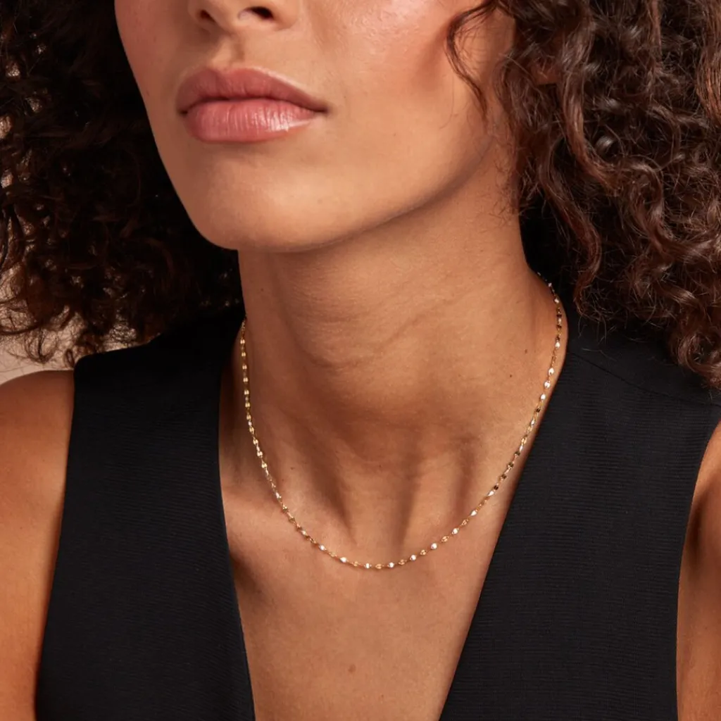 Histoire d'Or Chaine Asteria Or Jaune