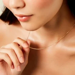 Histoire d'Or Chaine Cormag Or Jaune Hot