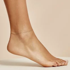 Histoire d'Or Chaine De Cheville Or Jaune Kalla New