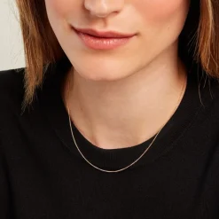 Histoire d'Or Chaine Hank Or Jaune Hot