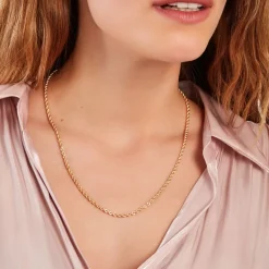 Histoire d'Or Chaine Jerry or jaune Discount