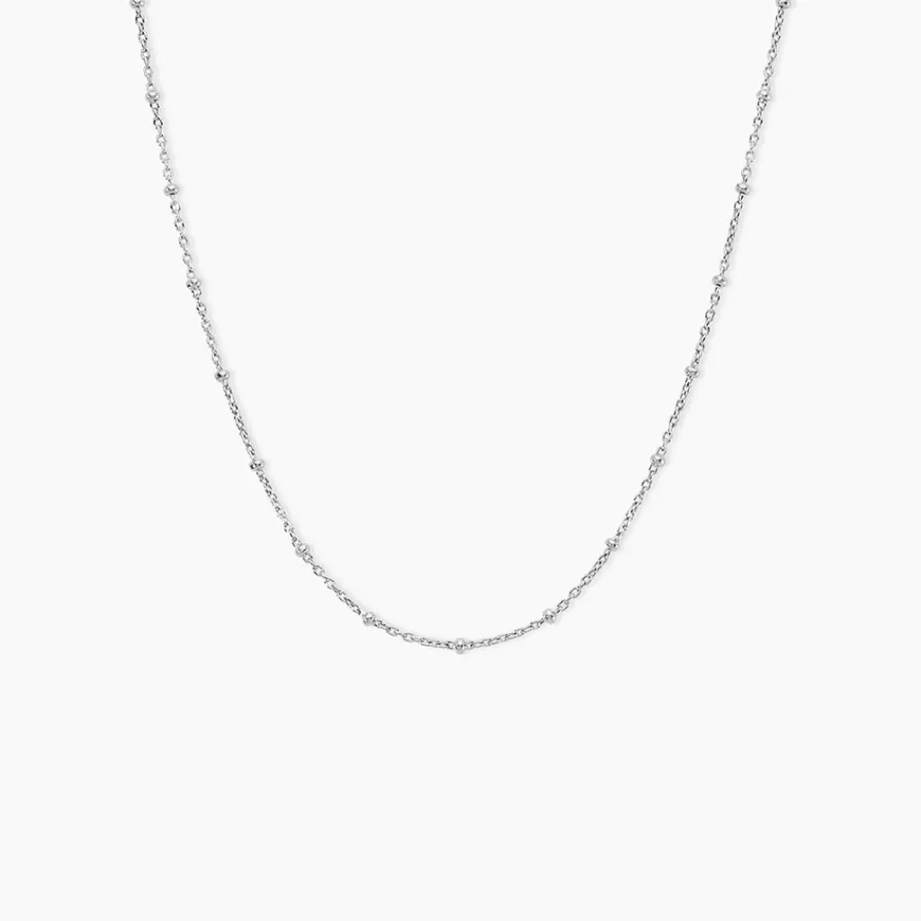 Histoire d'Or Chaine Kathi Argent Blanc Discount