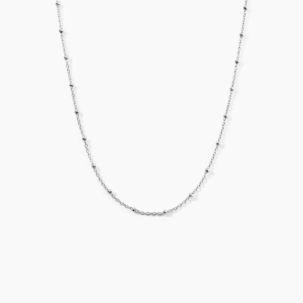 Histoire d'Or Chaine Kathi Argent Blanc Discount