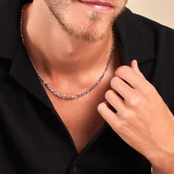 Histoire d'Or Chaine Vivian Argent Blanc Best