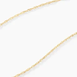 Histoire d'Or Chaîne Abbygail  Maille Singapour Or Jaune