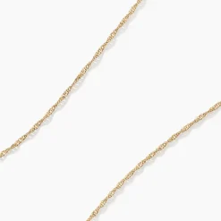 Histoire d'Or Chaîne Alicianeae Maille Singapour Or Jaune Outlet