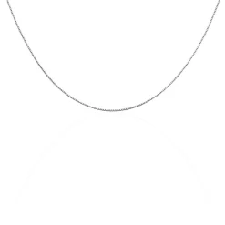 Histoire d'Or Chaîne Alyze Argent Blanc Outlet