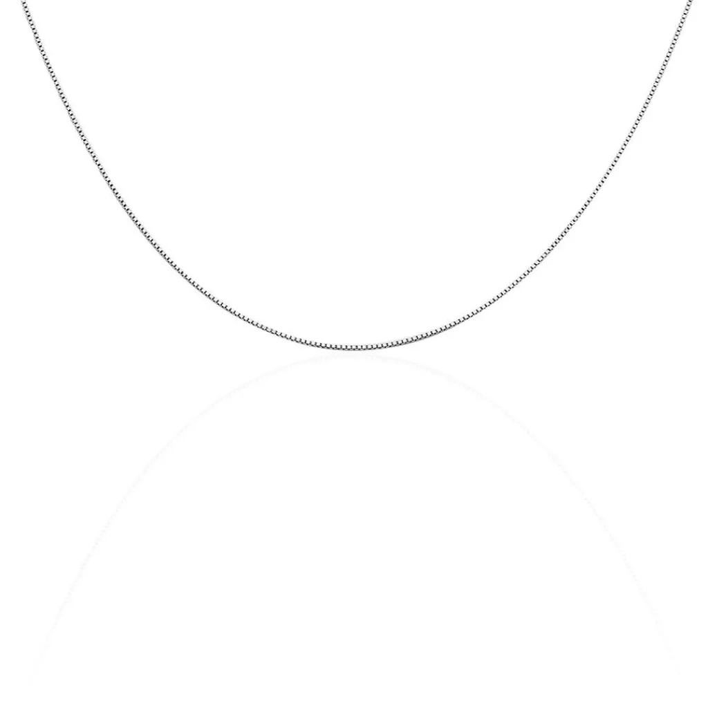 Histoire d'Or Chaîne Alyze Argent Blanc Outlet