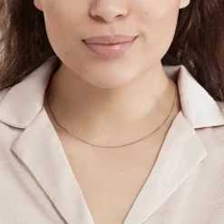 Histoire d'Or Chaîne Alyze Argent Blanc Clearance