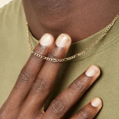 Histoire d'Or Chaîne Bixente Plaqué Or Jaune Best