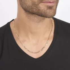 Histoire d'Or Chaîne Bixente Plaqué Or Jaune Clearance