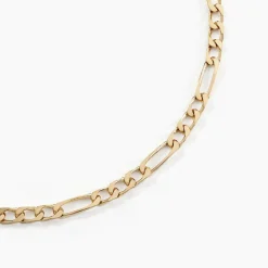 Histoire d'Or Chaîne Bixente Plaqué Or Jaune New