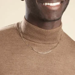 Histoire d'Or Chaîne Cameo Maille Alternee 1/3 or bicolore Online