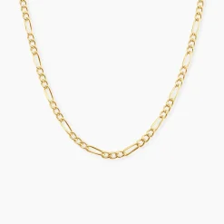 Histoire d'Or Chaîne Cameo Maille Alternee 1/3 or jaune Sale