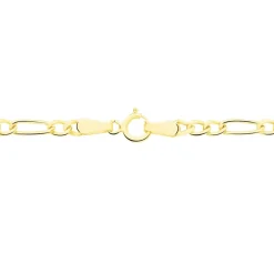 Histoire d'Or Chaîne Cameo Maille Alternee 1/3 or jaune Discount