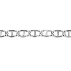 Histoire d'Or Chaîne Capucin Maille Marine Plate or blanc Online