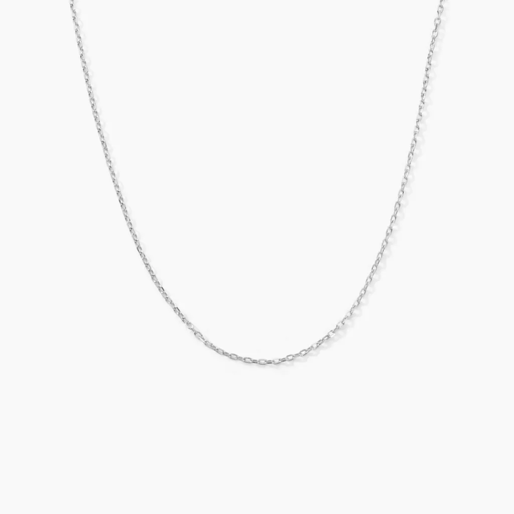 Histoire d'Or Chaîne Claudine Argent Blanc Online