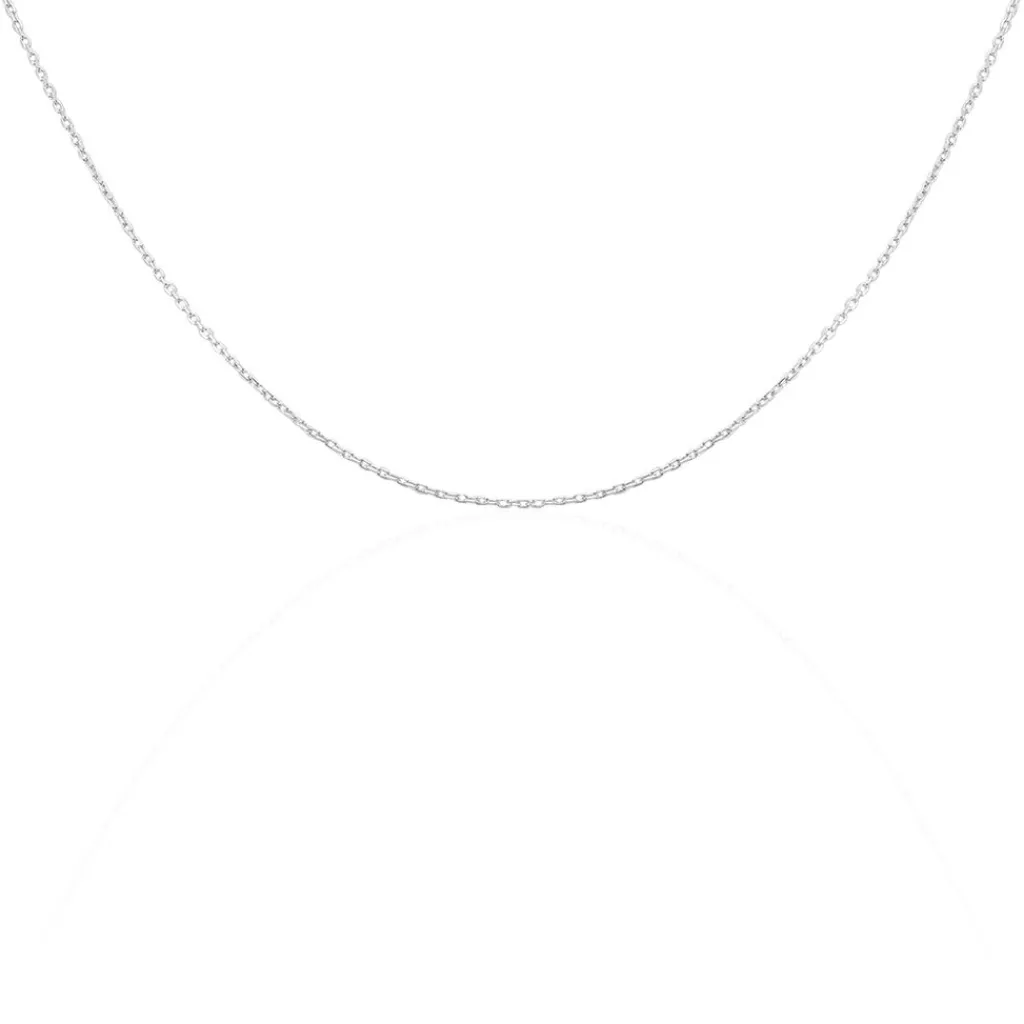 Histoire d'Or Chaîne Claudine Argent Blanc Hot