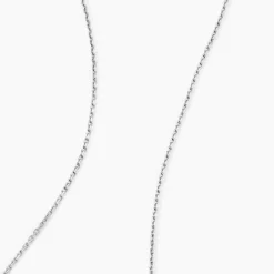 Histoire d'Or Chaîne Claudine Maille Forçat Argent Blanc Outlet