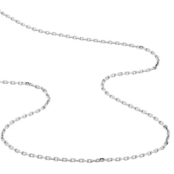 Histoire d'Or Chaîne Claudine Maille Forçat Argent Blanc Discount