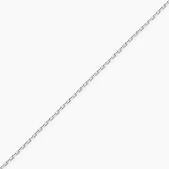 Histoire d'Or Chaîne Claudine Maille Forçat Argent Blanc