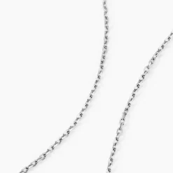 Histoire d'Or Chaîne Claudine Maille Forçat Argent Blanc
