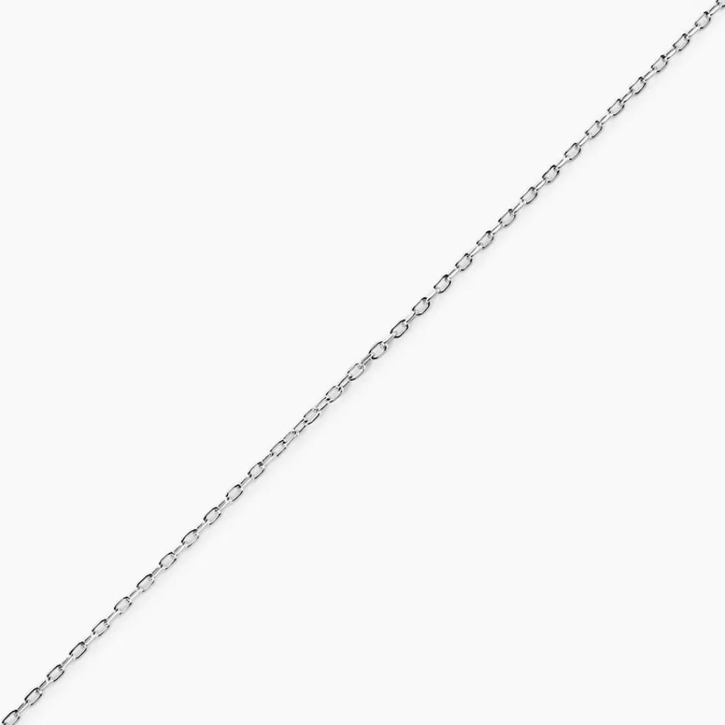 Histoire d'Or Chaîne Claudine Maille Forçat Argent Blanc Hot