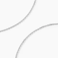 Histoire d'Or Chaîne Claudine Maille Forçat Argent Blanc Hot