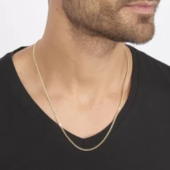 Histoire d'Or Chaîne Clement Maille Gourmette Plaqué Or Jaune Outlet