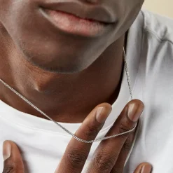 Histoire d'Or Chaîne Clementine Argent Blanc Hot