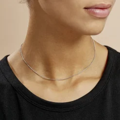 Histoire d'Or Chaîne Clementine Argent Blanc Hot