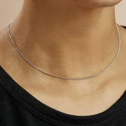 Histoire d'Or Chaîne Clementine Argent Blanc Hot