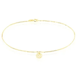 Histoire d'Or Chaîne De Cheville Aravinda Or Jaune Discount