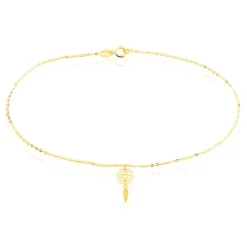Histoire d'Or Chaîne De Cheville Atarah Or Jaune