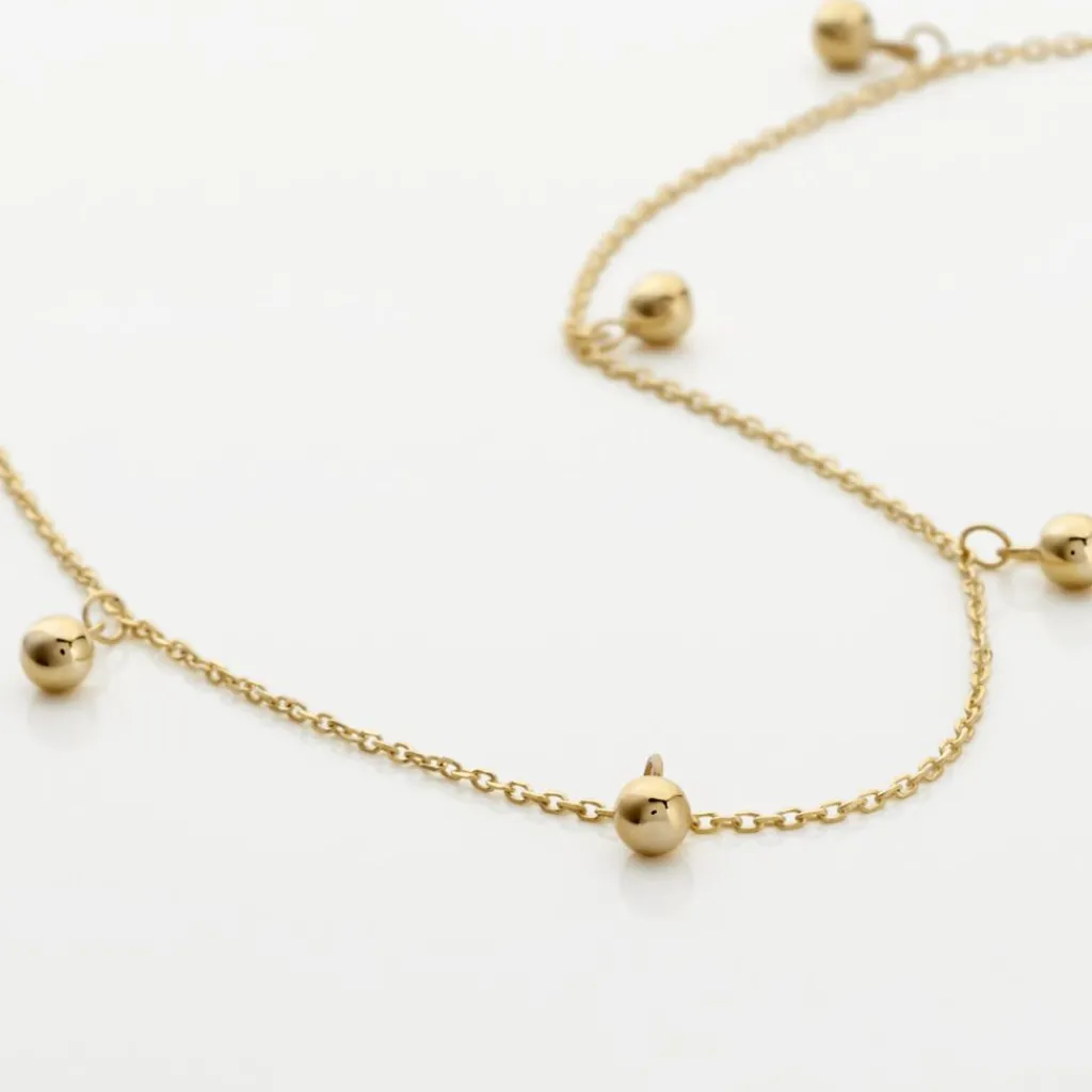 Histoire d'Or Chaîne De Cheville Bethanie Or Jaune Best