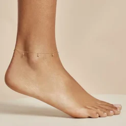 Histoire d'Or Chaîne De Cheville Bethanie Or Jaune Best