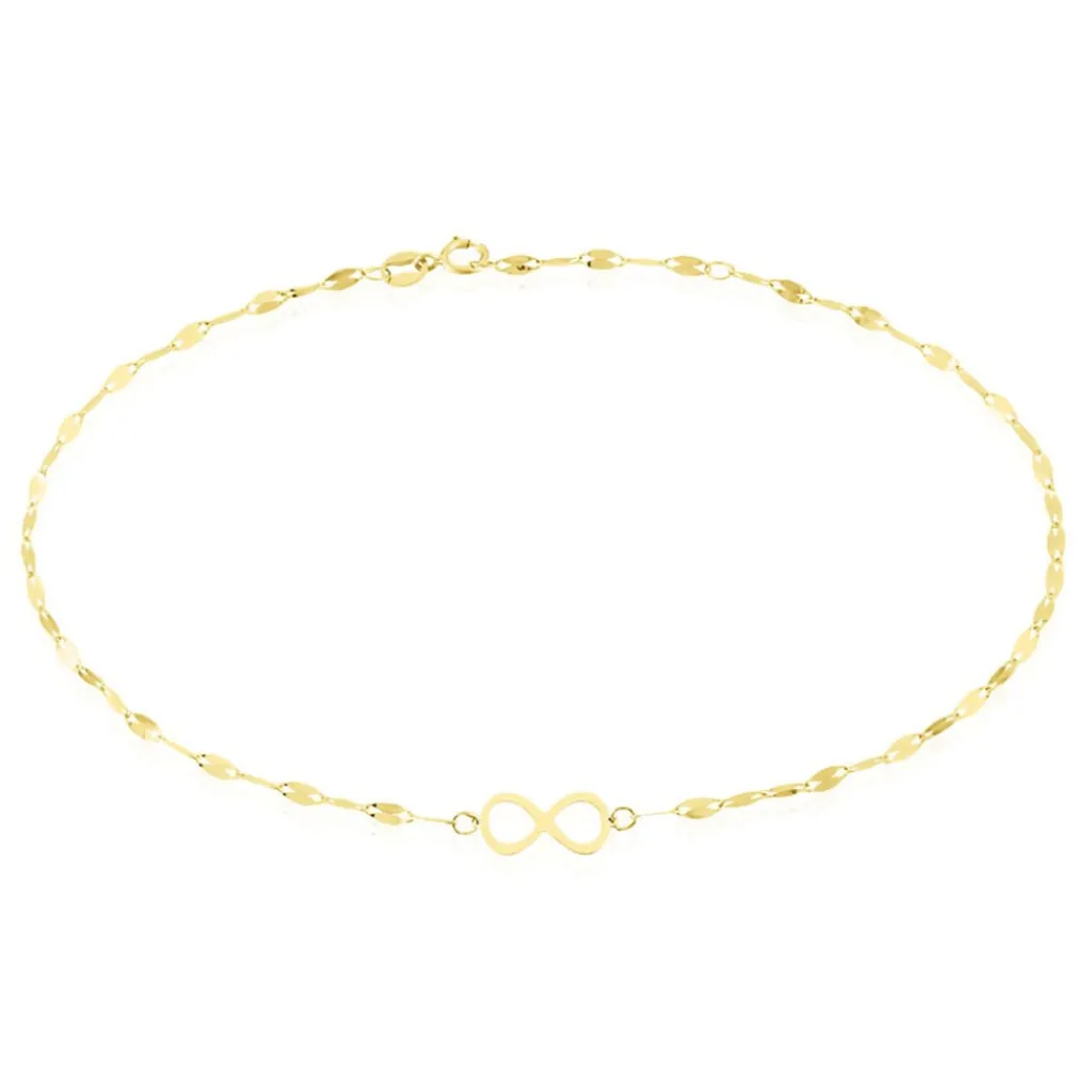 Histoire d'Or Chaîne De Cheville Carlisa Or Jaune Discount